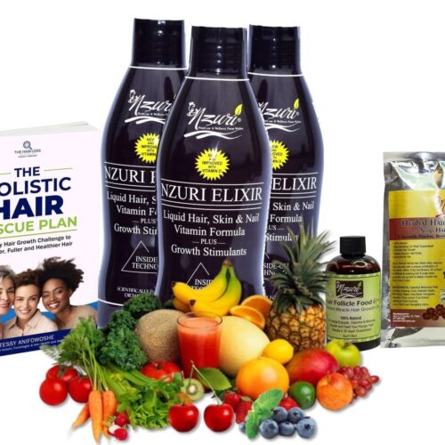 Nzuri 90-Day Hair Holistic Growth Challenge Kit